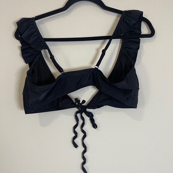 Shein Two Piece Swimsuit Set Size Medium Hot Pink and Black Bikini - Picture 4 of 10